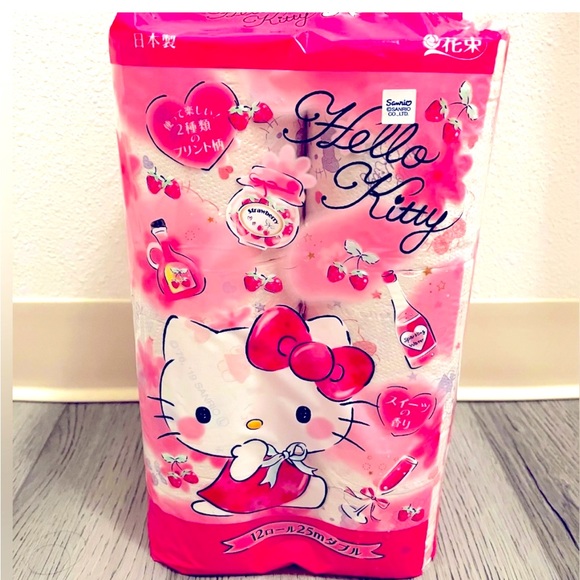 Sanrio Bath Hello Kitty Toilet Paper Poshmark